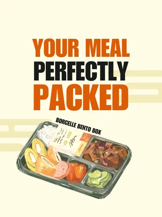 School meal perfectly packed