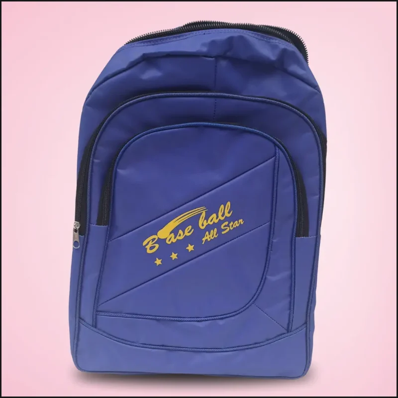 Blue school bag