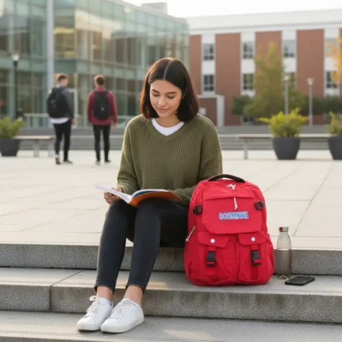 Coomikke Multi Pocket College Backpack