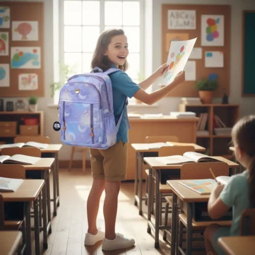 Cute Girls School Backpack Daily Use