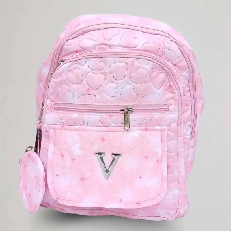 Pink Heart Backpack