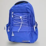 kids school backpack blue Front Side